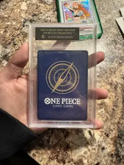 2023 One Piece OP05 Special Alternate Art Uta #120 BGS 10 PRISTINE BLACK LABEL - Image 3
