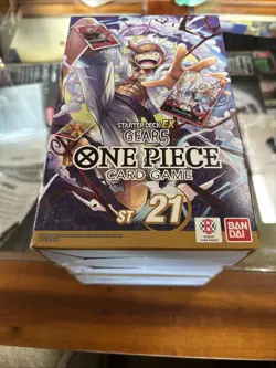 ONE PIECE TCG: GEAR5 STARTER DECK EX 21 (ST-21) FACTORY SEALED ENGLISH - Image 1