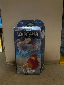 Disney Lorcana Trading Card Game The First Chapter Starter Deck New - Image 1