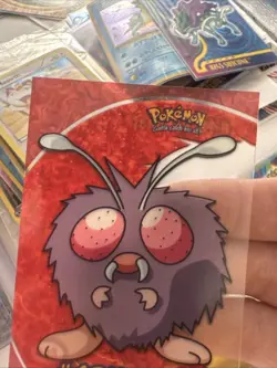 Venonat Topps Chrome Pokemon TV Animation Edition Clear Chase Cards #PC6 2000 - Image 3