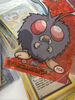 Venonat Topps Chrome Pokemon TV Animation Edition Clear Chase Cards #PC6 2000 - Image 5