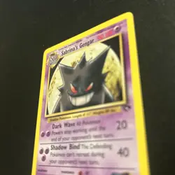 Pokemon TCG Sabrina's Gengar Gym Challenge 29/132 Non-Holo Rare NM Card - Image 3