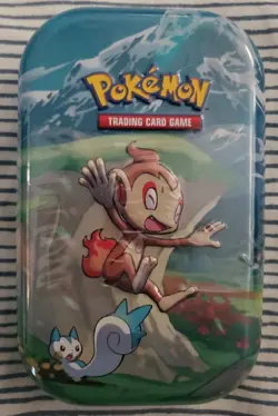 Pokemon TCG Sinnoh Stars Mini Tin 2 Booster Packs 1 Coin 1 Art Card *NEW* - Image 1