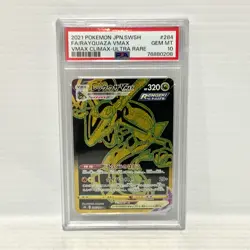 PSA 10 - Rayquaza VMAX 284/184 - VMAX Climax - Graded Pokemon Card - Image 1