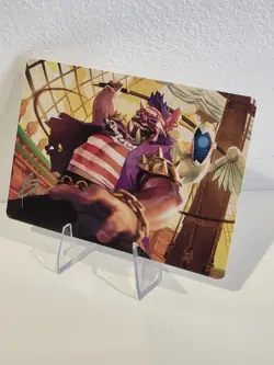 Bebop, Skull & Crossbones Art Card (Gold-Stamped Signature) #42 MTG TMNT AS NM - Image 1