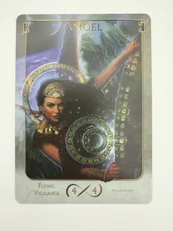 Angel Token Foil Nielsen 2019 MTG Magic Card NM Near Mint Tokens of Spirit - Image 1