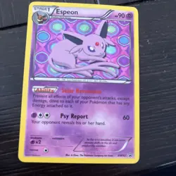 Pokemon TCG Espeon Black Star Promos BW92 Holo Card 2013 - Image 1