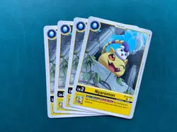 Nyaromon BT15-003 Playset Exceed Apocalypse Digimon Card x4 - Image 1