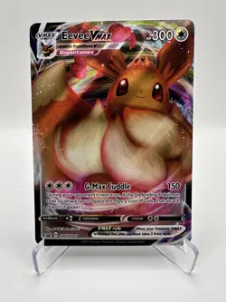 Eevee VMAX SWSH087 SWSH: Sword & Shield Promo Cards Holo Pokemon Near Mint - Image 1