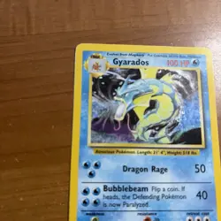 Pokemon Gyrados Holo Base Set #6/102 Card Moderately Played - Image 2