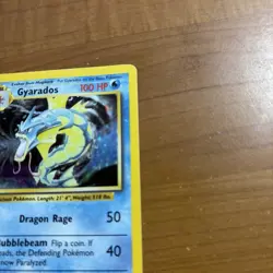 Pokemon Gyrados Holo Base Set #6/102 Card Moderately Played - Image 4