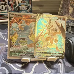 Pokemon Golurk V & Kleavor V Foil Basic Cards Lot - 2 English Standard - Image 1