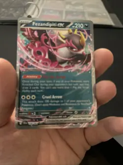 Fezandipity ex 038/064 Double Rare Pokemon TCG Card Shrouded Fable - NM Fresh! - Image 1