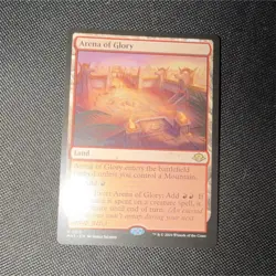 Magic: The Gathering Arena of Glory Land Rare Modern Horizons 3 English Card - Image 1