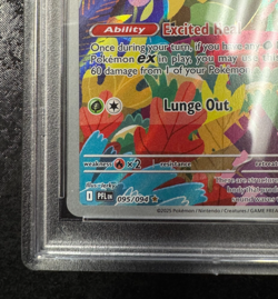 2025 Pokemon PFL EN Ludicolo #095 Illustration Rare 💎 PSA 9 Mint Graded Card - Image 5