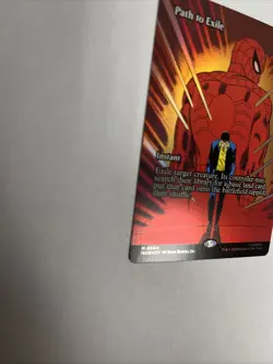 Path To Exile Borderless Foil Spiderman MTG - Image 5