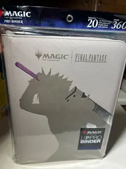 Magic the Gathering Final Fantasy Cloud Ultra Pro 9-Pocket Premium PRO Binder - Image 1