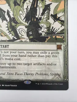 MTG - Force of Vigor - Outlaws of Thunder Junction: Breaking News NM Mythic #29 - Image 4