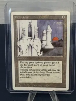 MTG - Magic The Gathering - Ivory Tower - Revised - LP/EX! - Image 3