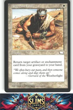 Argivian Find - Weatherlight - MTG - Uncommon - # - NM - Image 1