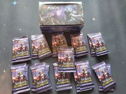 MTG Wilds of Eldraine Lot of 22x DRAFT Booster packs New Sealed Magic Gathering - Image 1