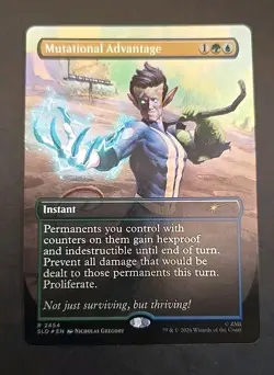 Mutational Advantage Secret Lair Drop: Fallout MTG Foil Near Mint - Image 1