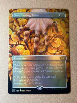 Smothering tithe (borderless) - English - MTG 2X2 - NM - Image 3