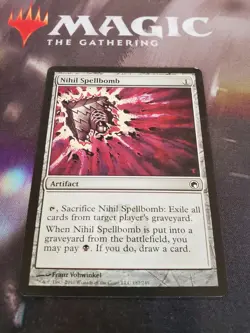 Mtg. Nihil Spellbomb. Scars of Mirrodin. Lp - Image 1