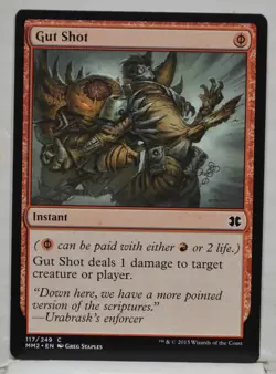 Gut Shot [Modern Masters 2015] Magic MTG NM Red The Gathering POD - Image 1