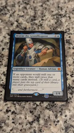 Magic: The Gathering Bruvac the Grandiloquent Jumpstart Mythic Regular Blue - Image 1