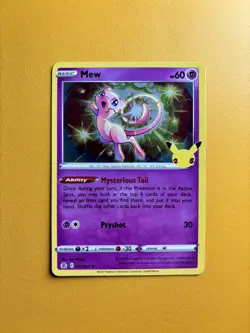 Mew | 011/025 | Celebrations 25th Anniversary Holo | Pokemon NM - Image 1