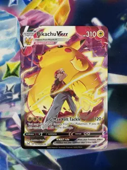Pokemon Pikachu VMAX SWSH062 Sword & Shield Promo Holo 310 HP English - Image 1