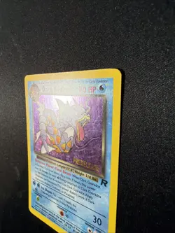Pokemon TCG Dark Gyarados 8/82 Team Rocket Prerelease Holo Rare - Image 2