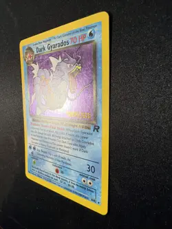 Pokemon TCG Dark Gyarados 8/82 Team Rocket Prerelease Holo Rare - Image 3