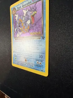 Pokemon TCG Dark Gyarados 8/82 Team Rocket Prerelease Holo Rare - Image 4