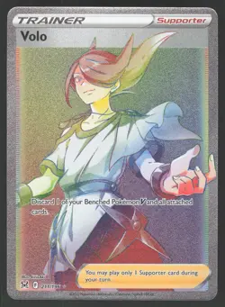 Volo 211/196 Secret Rare Pokemon TCG Lost Origin NM - Image 1