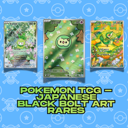 Pokemon TCG - Japanese Black Bolt Art Rares - Image 1