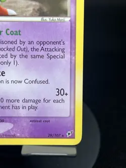 Pokemon TCG Xatu 29/107 Deoxys Regular Rare LP - Image 4