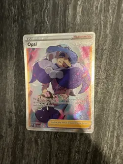 Pokemon Opal Vivid Voltage 184/185 SWSH Full Art Trainer MINT - Image 1