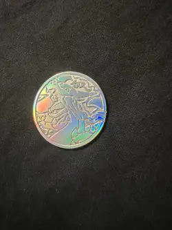 Mega Charizard X EX UPC Ultra Premium Collection Silver Metal Coin 2025 Pokemon - Image 3