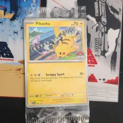 Pokemon Pikachu SVP 190 World Championships 2024 Promo 70HP Scrappy Spark - Image 1