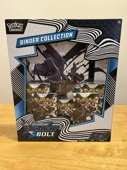 Pokemon TCG Scarlet & Violet: Black Bolt Binder Collection – Factory Sealed NEW - Image 1