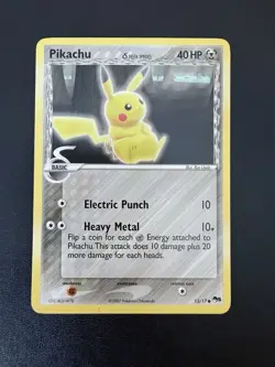 Pokemon TCG Pikachu Delta Species 13/17 Pop Series 5 Steel Type NM - Image 1