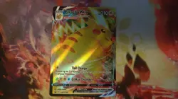 Pokemon Pikachu VMAX Sword & Shield Black Star Promo SWSH286 Full Art HOLO - Image 1