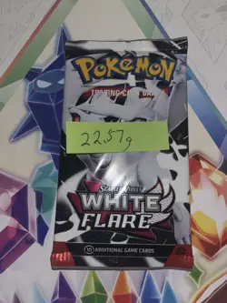 Very Heavy! 22.57g Pokemon TCG SV10.5 White Flare Booster Pack Sealed! - Image 2