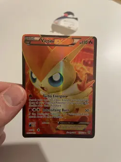 Pokemon TCG Victini EX 131/135 Full Art Plasma Storm - Image 1