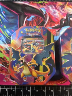 2x Pokemon TCG Mega Charizard X + Y ex Tin Bundle factory Sealed New - Image 2