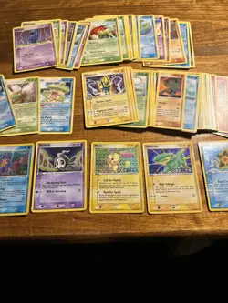 Pokemon Ex Deoxys Lot- (7) Reverse Holos, Plusle 44/107 Reverse Holo - Image 1