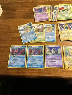 Pokemon Ex Deoxys Lot- (7) Reverse Holos, Plusle 44/107 Reverse Holo - Image 2