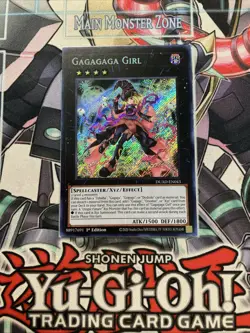 Gagagaga Girl Secret Rare DUAD-EN043 Yugioh - Image 1